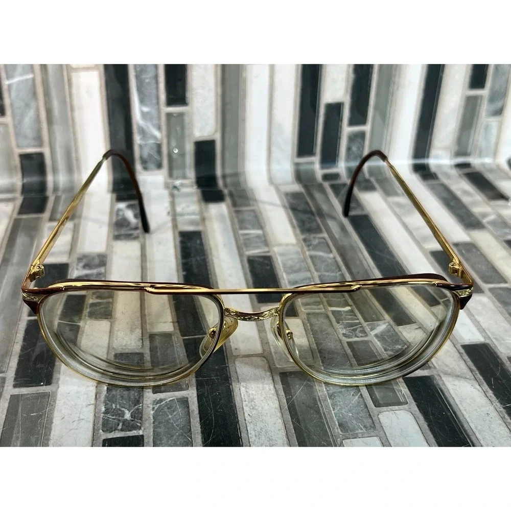 Essence 465 Gold Glasses 155 Frame Made in italy